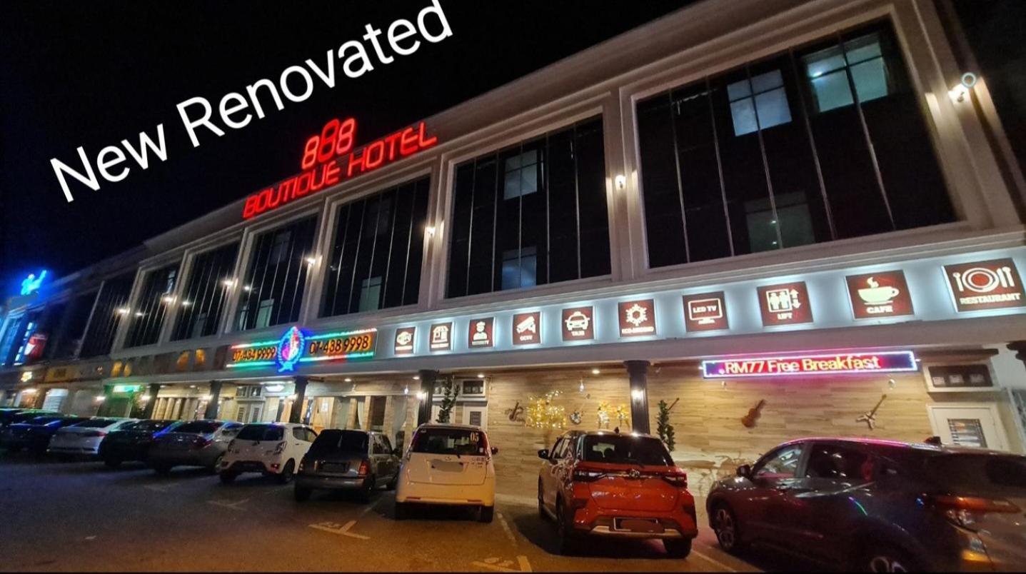 888 Boutique Hotel Batu Pahat Ngoại thất bức ảnh